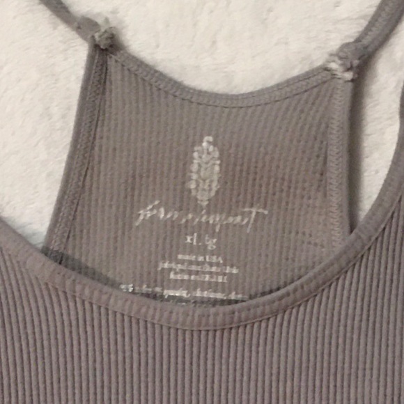 Free People Happiness Runs Crop in Grey! - Picture 11 of 12